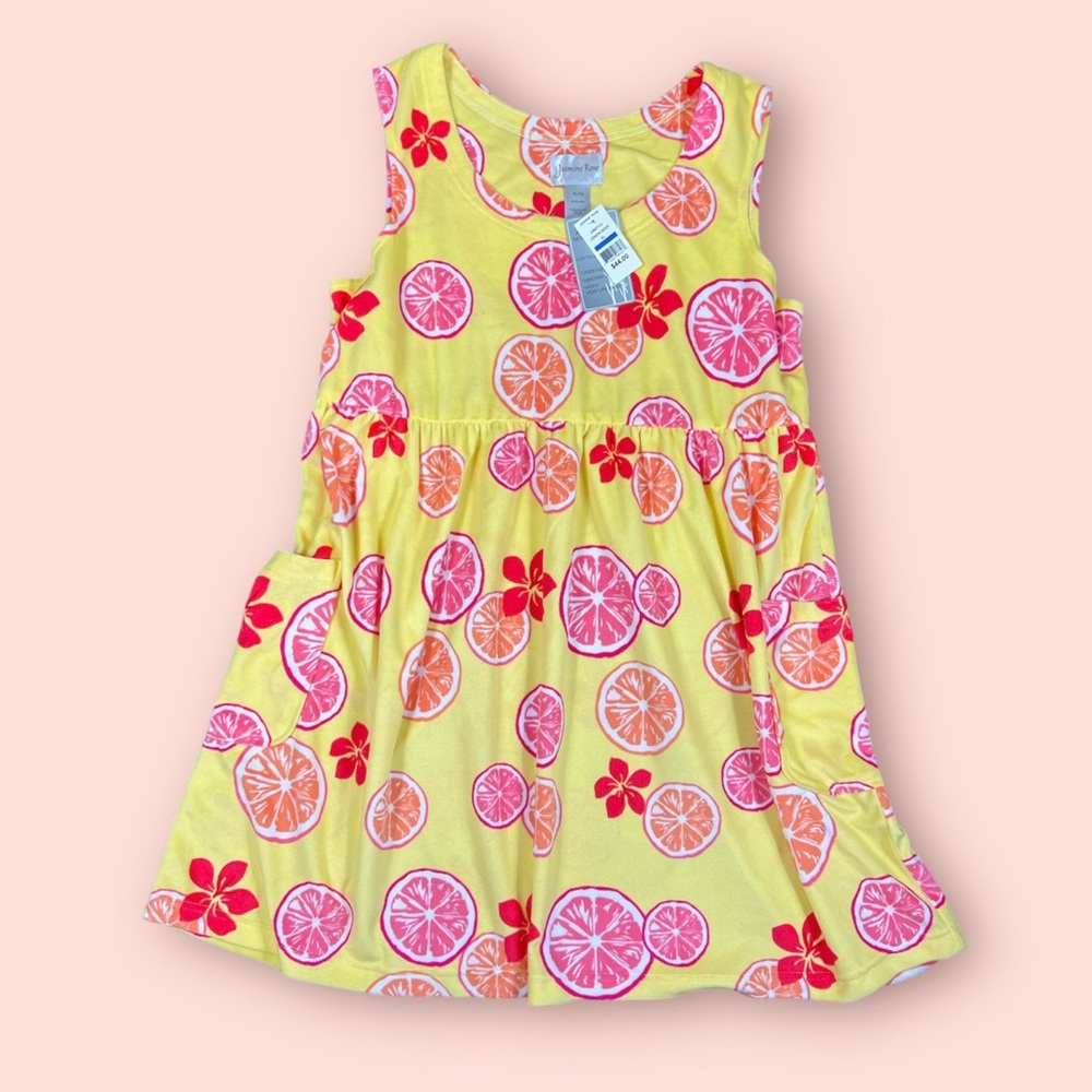 NWT Jasmine Rose Lemon Dock coverup dress XL